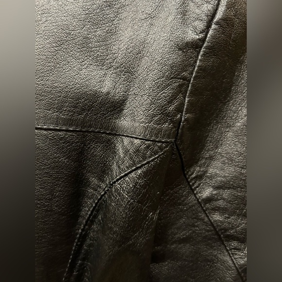 Genuine Vintage Leather Jacket - Picture 6 of 7